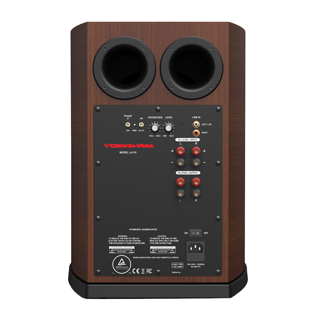 Subwoofer For Home Cerwin Vega EL36DP Folded Horn 18 Inch